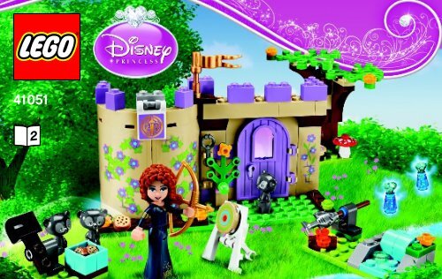 Lego Merida's Highland Games - 41051 (2014) - Ariel's Amazing Treasures BI 3003/36- 41051 V29 BOOK 2/2