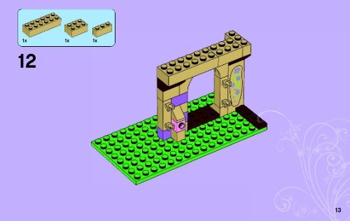 Lego Merida's Highland Games - 41051 (2014) - Ariel's Amazing Treasures BI 3003/36- 41051 V29 BOOK 2/2