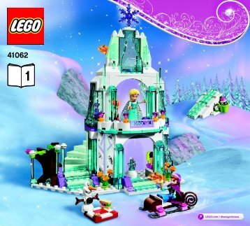 Lego Elsaâs Sparkling Ice Castle - 41062 (2015) - Ariel's Amazing Treasures BI 3017 / 48 - 65g - 41062 BOOK 1 V29