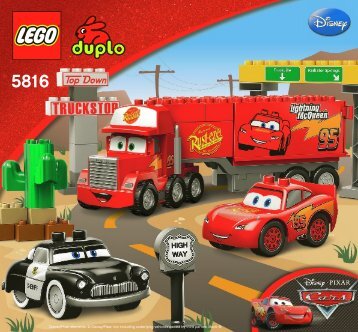 Lego DUPLO Cars - 66392 (2011) - Disney Pixar Carsâ¢ Classic Race BI 3005/12, 5816