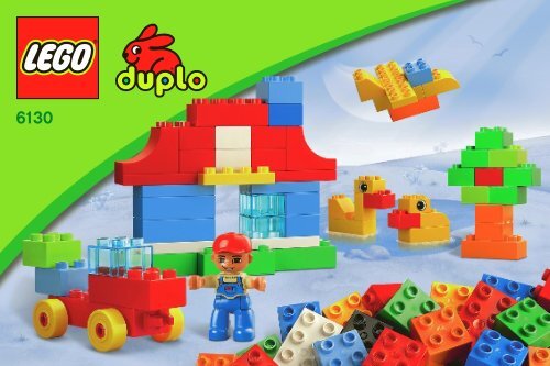 Lego Co-Pack Bricks&amp;More DUPLO - 66379 (2011) - Make and Create Co-Pack BI 3002/ 8 - GLUED, 6130 V29
