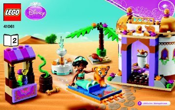 Lego Jasmine's Exotic Palace - 41061 (2015) - Ariel's Amazing Treasures BI 3004/32 - 41061 V29 BOOK 2/2