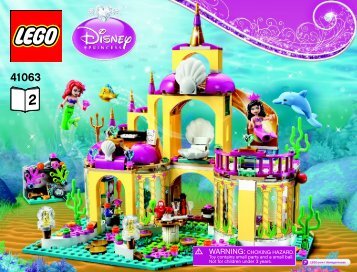 Lego Arielâs Undersea Palace - 41063 (2015) - Ariel's Amazing Treasures BI 3019/52-65G - 41063 BOOK 2 V39