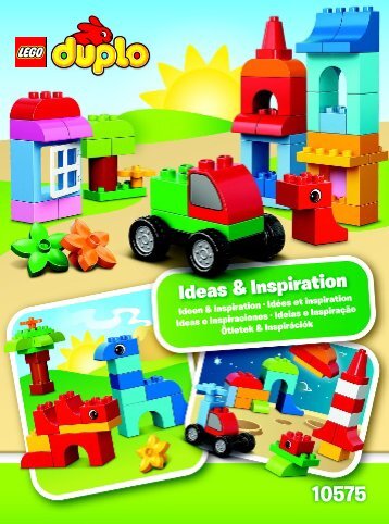 Lego LEGOÂ® DUPLOÂ® Creative Building Cube - 10575 (2014) - LEGOÂ® DUPLOÂ® Creative Chest INSPIRATIONAL MATERIAL , 10575 V29