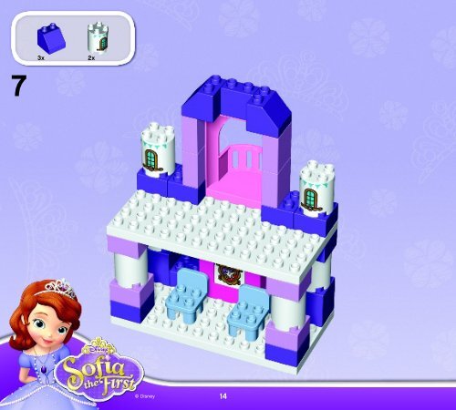 Lego Sofia the First Royal Castle - 10595 (2015) - Sofia the First Royal Stable BI 3017 / 24 - 65g 10595 V39