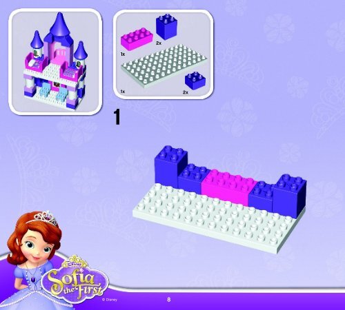 Lego Sofia the First Royal Castle - 10595 (2015) - Sofia the First Royal Stable BI 3017 / 24 - 65g 10595 V39