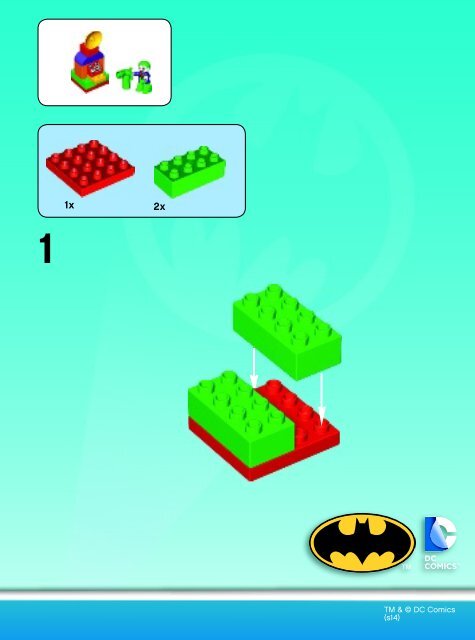 Lego The Joker Challenge - 10544 (2014) - The Joker Challenge BI 3022 / 20 - 10544 V39