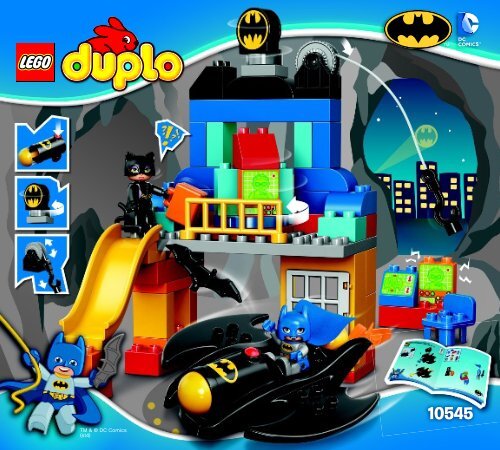 Lego Batcave Adventure - 10545 (2014) - The Joker Challenge BI 3017 / 16 - 65g - 10545 V39