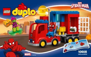 Lego Spider-Man Spider Truck Adventure - 10608 (2015) - The Joker Challenge BI 3004/16/65g Glue 10608 V29