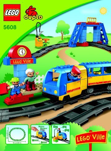 Lego DUPLO Train - 66361 (2010) - DUPLO Train BI 3006/12-GLUED-ART.NO. 5608