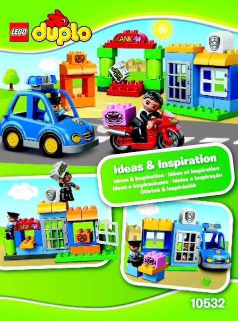 Lego My First Police Set - 10532 (2014) - Horse Stable INSPIRATIONAL MATERIAL - 10532 V29