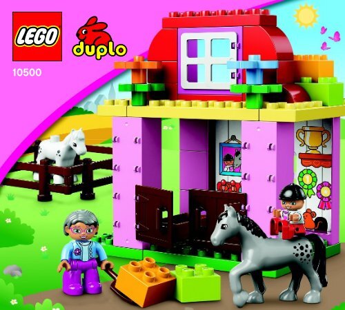 Lego Horse Stable - 10500 (2013) - Horse Stable BI 3017 / 16 - 65g, 10500 V39