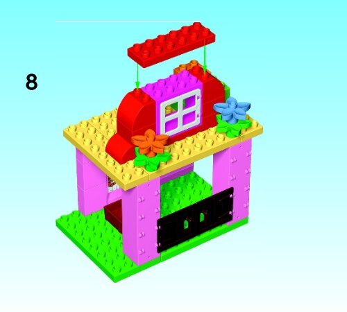 Lego Horse Stable - 10500 (2013) - Horse Stable BI 3017 / 16 - 65g, 10500 V39