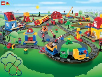 Lego Train Starter Set - 3771 (2005) - Jungle BI 3771+3772
