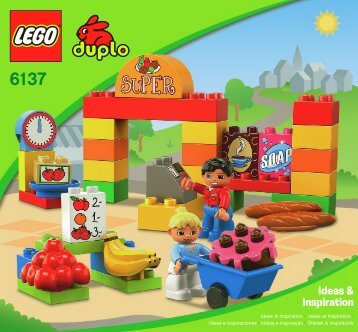 Lego My First Supermarket - 6137 (2011) - Police Station BI 3005/12 - 6137 V29