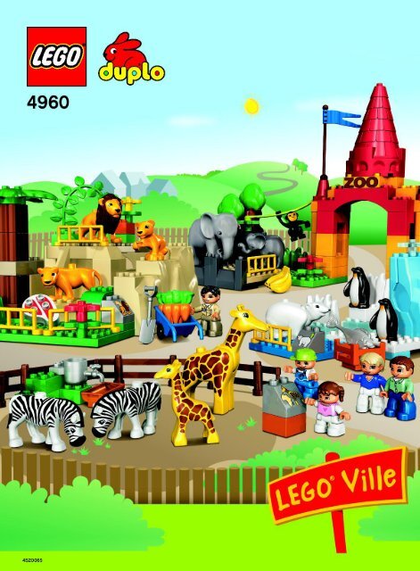 Lego Giant Zoo - 4960 (2006) - Jungle BI ART 4960