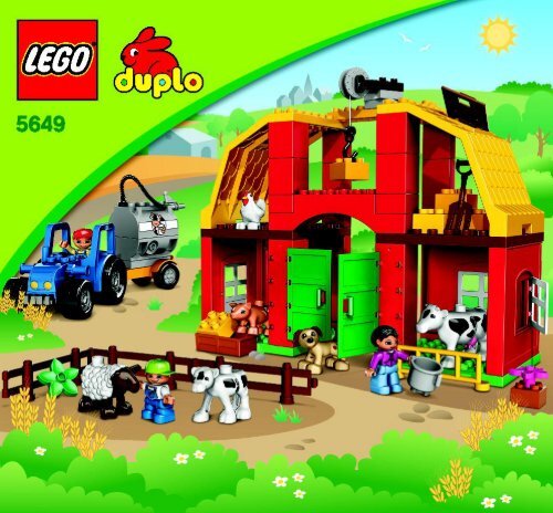 Lego DUPLO Farm Value Pack - 66454 (2013) - DUPLO Train BI 3005/12 - 5649