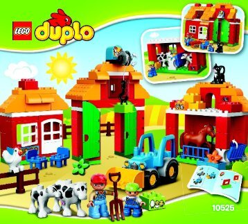 Lego Big Farm - 10525 (2014) - Horse Stable BI 3017/24-65G - 10525 V29