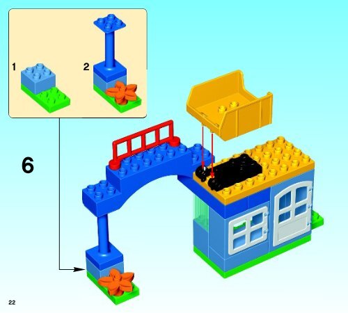 Lego Deluxe Train Set - 10508 (2013) - Horse Stable BI 3017 / 28 - 65G, 10508 V110/V140