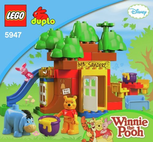 Lego Winnie the Pooh's House - 5947 (2011) - Tigger's Expedition BI 3005/12  - 5947 V29/V39