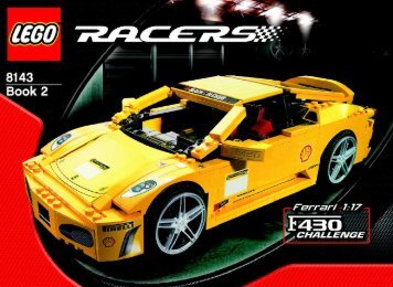 Lego Ferrari F430 Challenge - 8143 (2006) - Ferrari F1 1:24 BUILDING INSTRUC 8143 IN 2/2