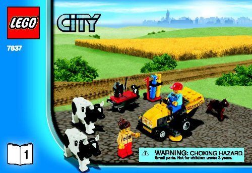 Lego Farm - 7637 (2009) - CITY Farm BI 3001/24 - 7637-V.39-1/3