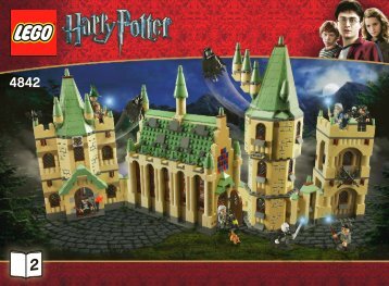 Lego Hogwarts Castle - 4842 (2010) - Harry And The Hungarian Horntail BI 3006/72+4 -4842 v.29 BOOK 2