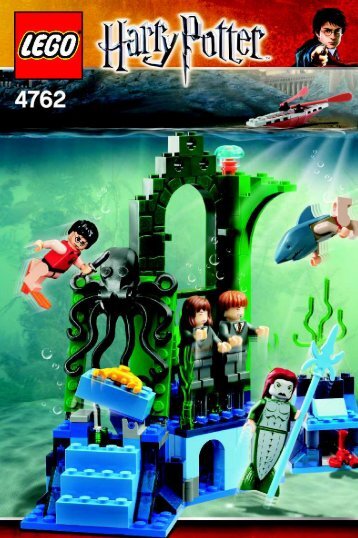 Lego Rescue From The Merpeople - 4762 (2005) - Harry and the Marauder's Map BI, 4762 IN