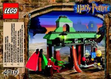 Lego Quality Quidditchâ¢ Supplies - 4719 (2003) - Flying Lesson BI 4719 NA