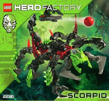 Lego Scorpio - 2236 (2011) - Stringer 3.0 BI 3005/40 - 2236 V. 29/39