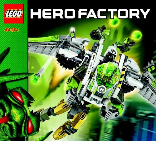 Lego Jet Rocka 44014 2013 SURGE BI 3017 84 115g 44014 V29