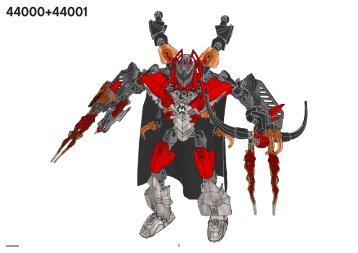 Lego PYROX - 44001 (2013) - Rocka XL 44000 FURNO XL + 44001 PYROX