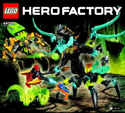 Lego QUEEN BEAST VS. FURNO EVO STORMER 44029 2014 SURGE ROCKA COMBAT MACHINE BI 3017 40 65g 44029 V29