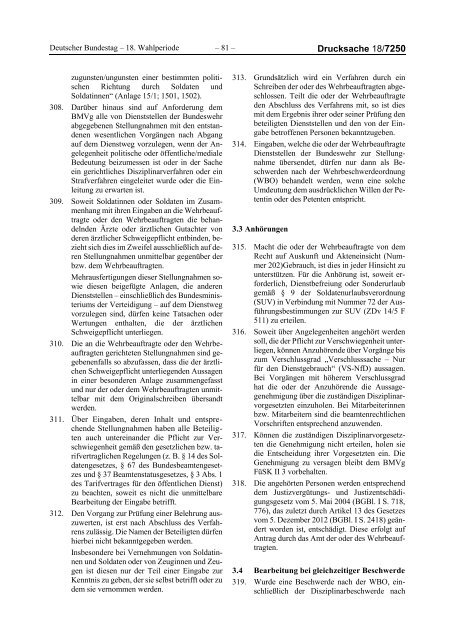 Deutscher Bundestag 18/7250 Unterrichtung