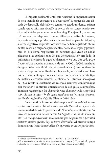 NEOLIBERALISMO EN AMÉRICA LATINA CRISIS TENDENCIAS Y ALTERNATIVAS