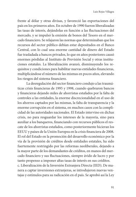 NEOLIBERALISMO EN AMÉRICA LATINA CRISIS TENDENCIAS Y ALTERNATIVAS