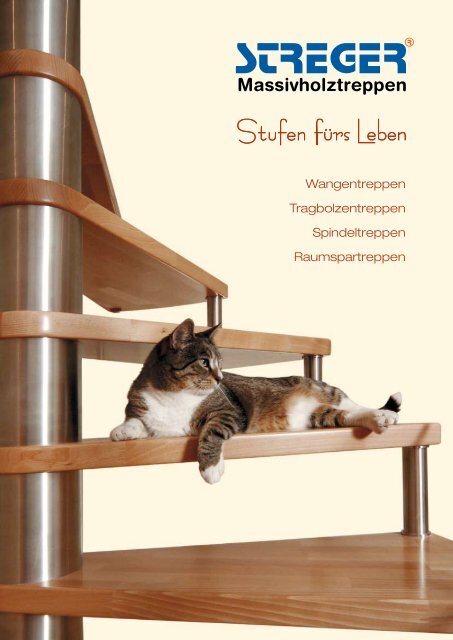 Der STREGER Treppenkatalog 