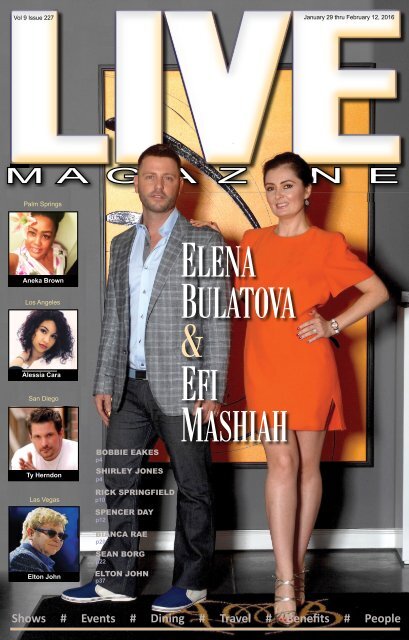 LIVE Magazine #227 January 29 thru February 12, 2016