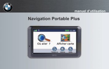 Garmin BMW Portable Navigation System Plus (710) - Manuel d'utilisation