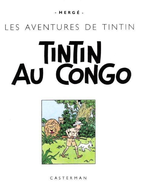 Tintin au Congo