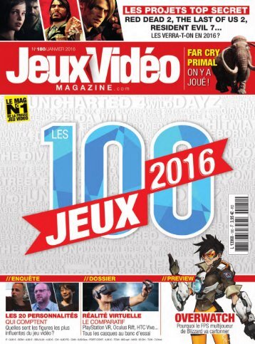 Jeux Vidéo Magazine No.180 - Janvier 2016