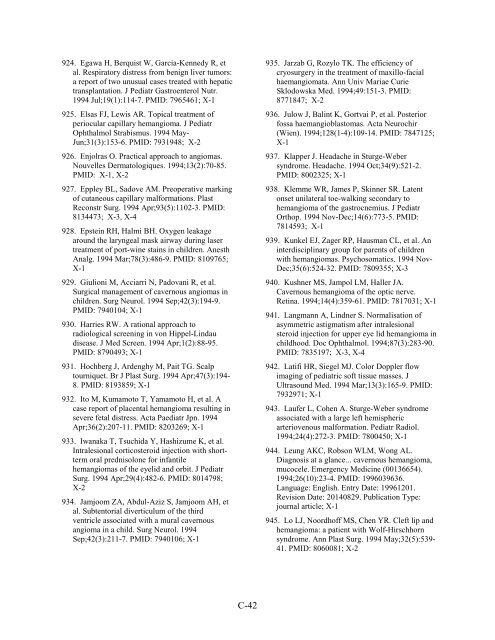 Diagnosis and Management of Infantile Hemangioma