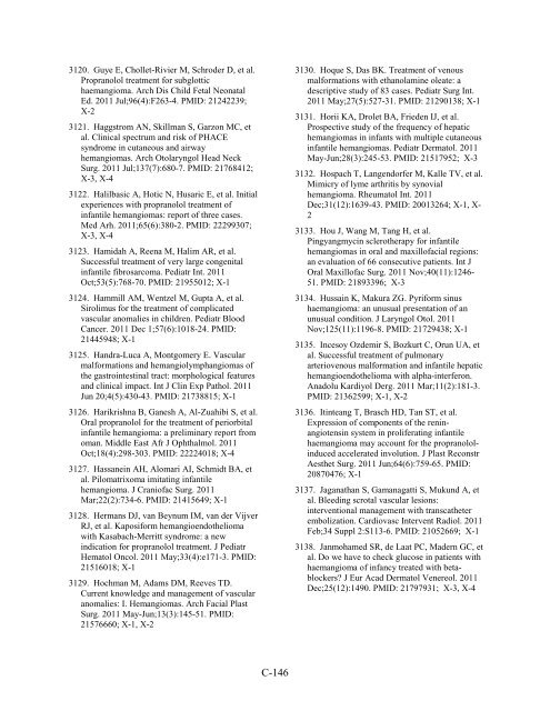 Diagnosis and Management of Infantile Hemangioma