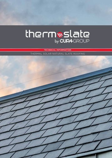 THERMAL SOLAR NATURAL SLATE ROOFING