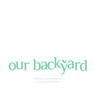 Our Backyard Process Book