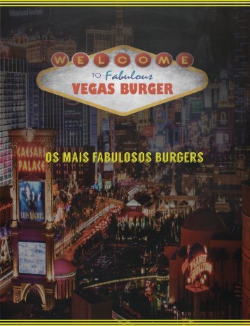 Cardápio - Vegas Burguer