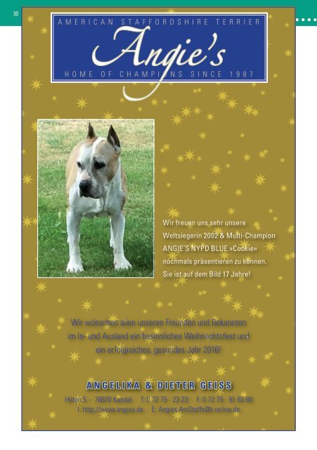 Bull Terrier Journal 2015