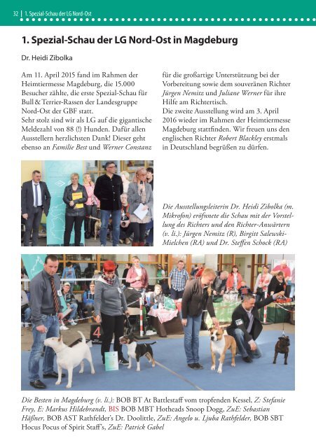 Bull Terrier Journal 2015