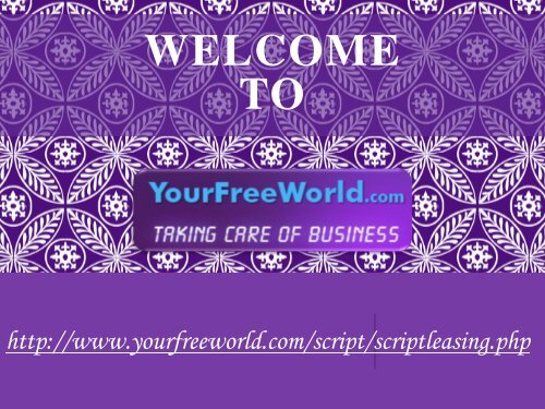 Your Free World Script Leasing