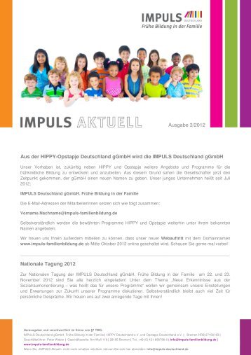 IMPULS aktuell 03/2012 - Impuls Deutschland GmbH
